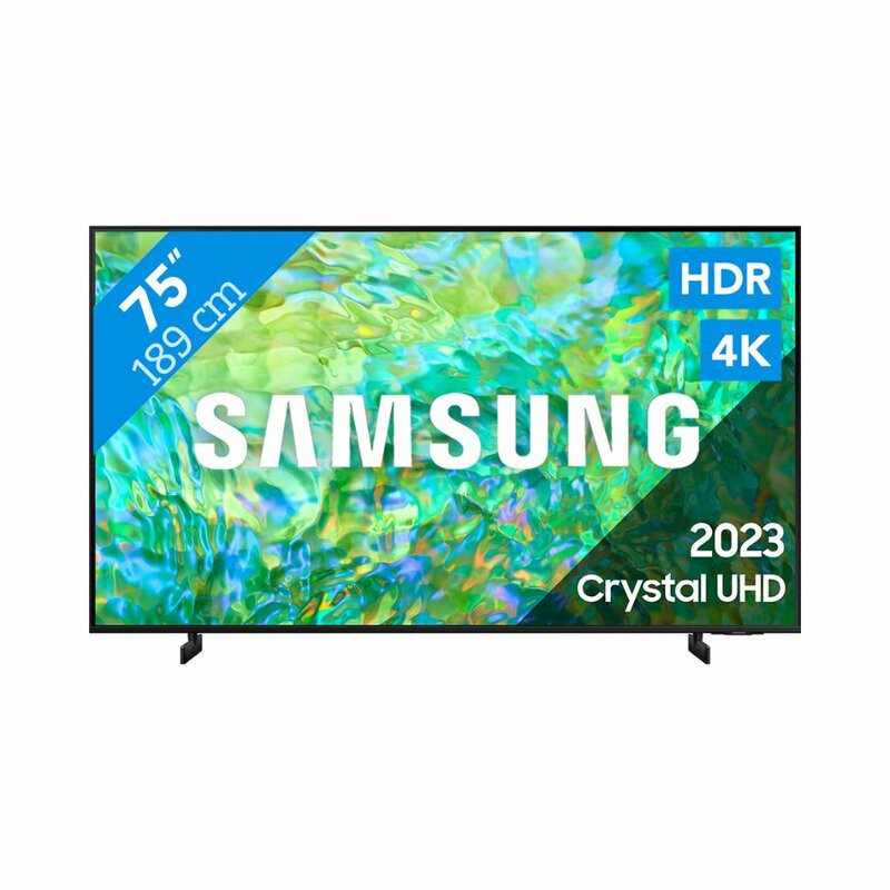 Samsung 75″ 75CU8000 Crystal UHD Smart 4k Tv